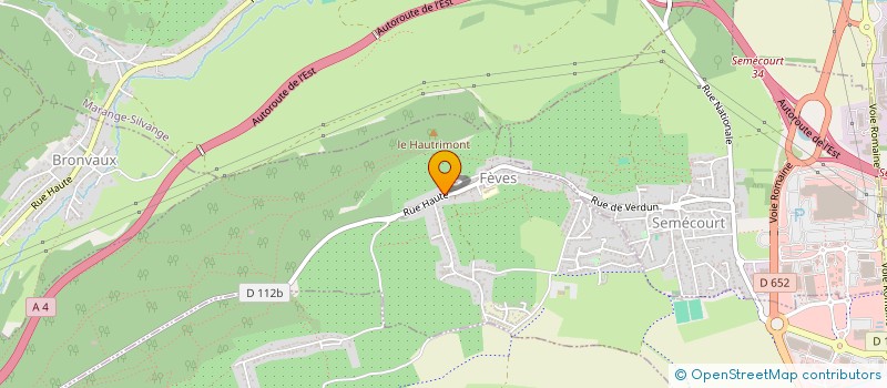 localisation de l'entreprise SCI LA GALETTE  FEVES