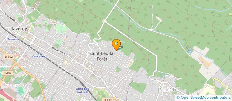 localisation de l'entreprise SCI LA GALETTE DOREE  SAINT-LEU-LA-FORET