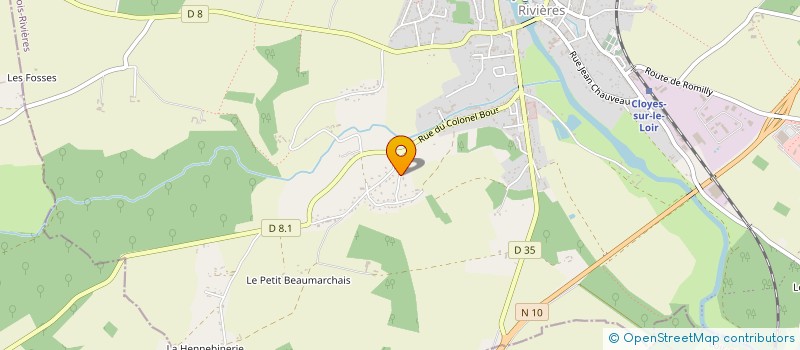 localisation de l'entreprise SCI LA GALICHERE à VALD'YERRE