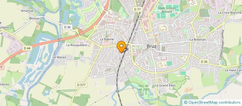 localisation de l'entreprise SCI LA GALIOTE  BRUZ