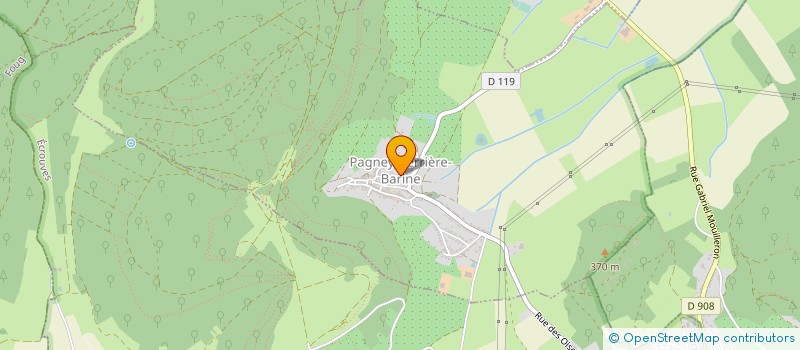 localisation de l'entreprise SCI LA GALIOTTE  PAGNEY-DERRIERE-BARINE