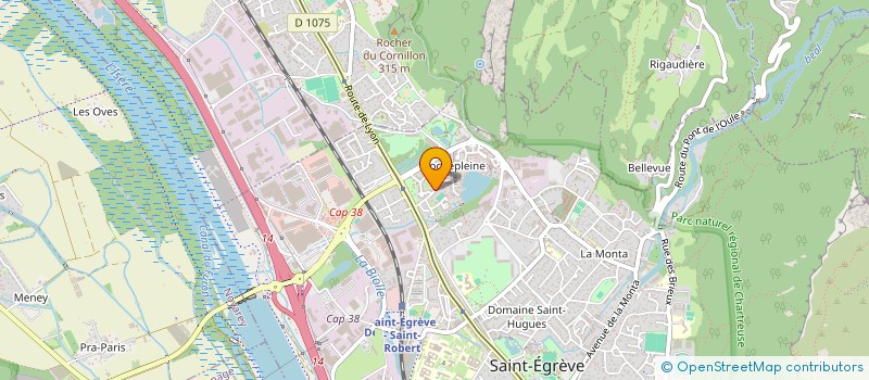 localisation de l'entreprise SCI LA GALISE à SAINT-EGREVE