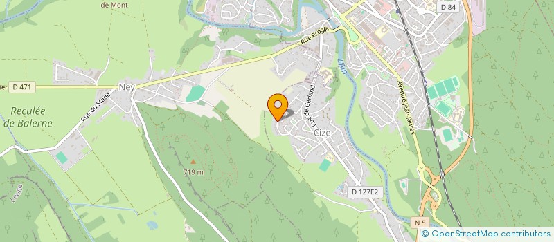 localisation de l'entreprise SCI LA GANA CASA  CIZE