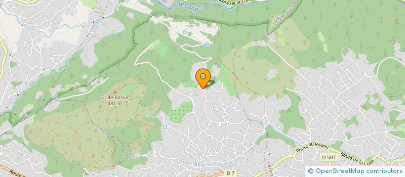 localisation de l'entreprise SCI LA GARDE A VOUS  LE ROURET