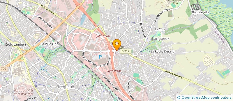 localisation de l'entreprise SCI LA GARDETTE  LANGUEUX