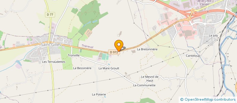 localisation de l'entreprise SCI LA GARE à SAINT-GILLES