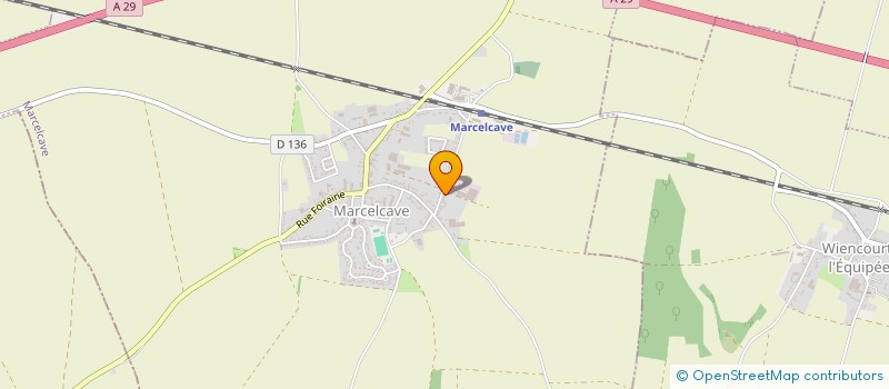 localisation de l'entreprise SCI LA GARE  MERICOURT-L'ABBE