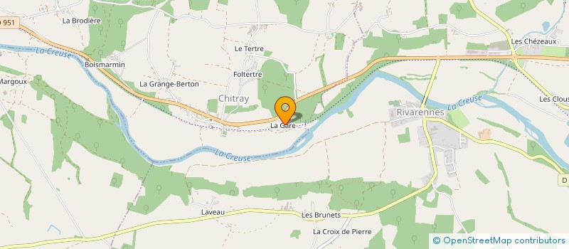 localisation de l'entreprise SCI LA GARE DES TABELLIONS à SAINT-GAULTIER