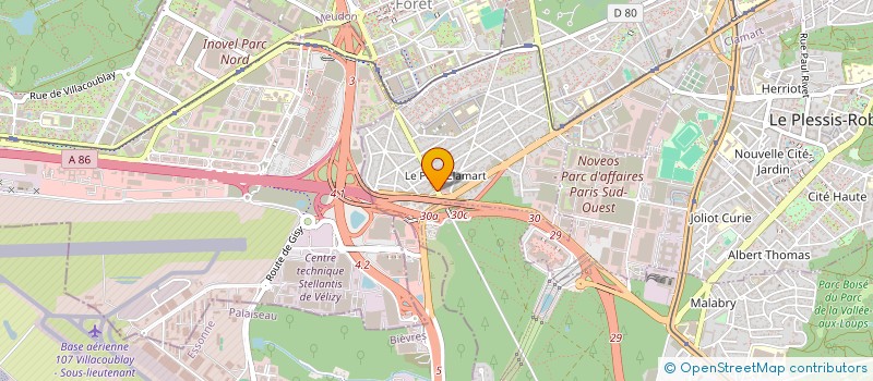 localisation de l'entreprise SCI LA GARENNE à CLAMART
