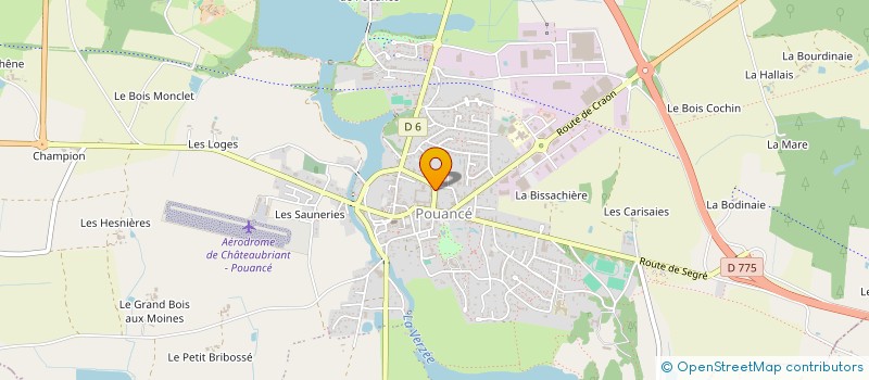 localisation de l'entreprise SCI LA GARENNE à OMBREE D'ANJOU