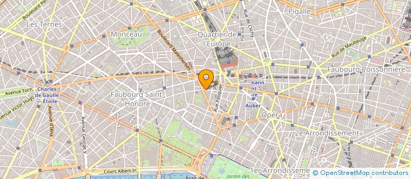 localisation de l'entreprise SCI LA GARENNE  PARIS