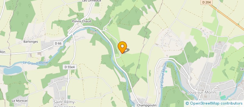 localisation de l'entreprise SCI LA GARENNE  SAINT-REMY-DE-LA-VANNE