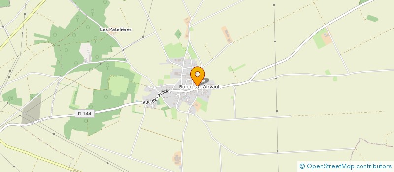 localisation de l'entreprise SCI LA GARENNE  AIRVAULT