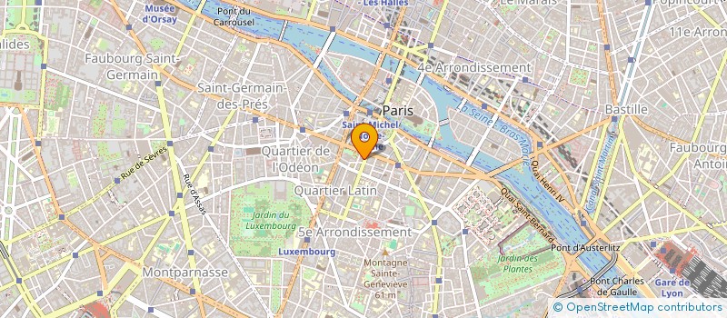 localisation de l'entreprise SCI LA GARENNE  PARIS