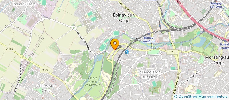 localisation de l'entreprise SCI LA GARENNE à VILLEMOISSON-SUR-ORGE