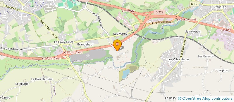 localisation de l'entreprise SCI LA GARENNE  TREGUEUX