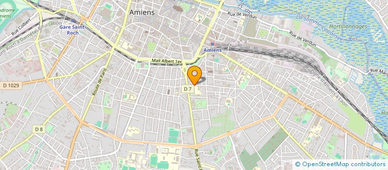 localisation de l'entreprise SCI LA GARENNE à AMIENS