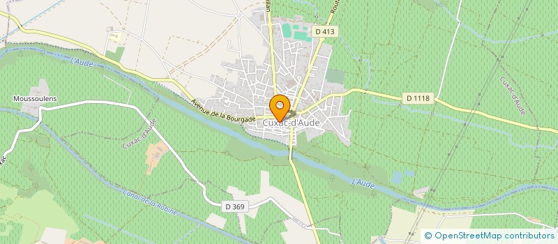 localisation de l'entreprise SCI LA GARRIGUE  CUXAC-D'AUDE