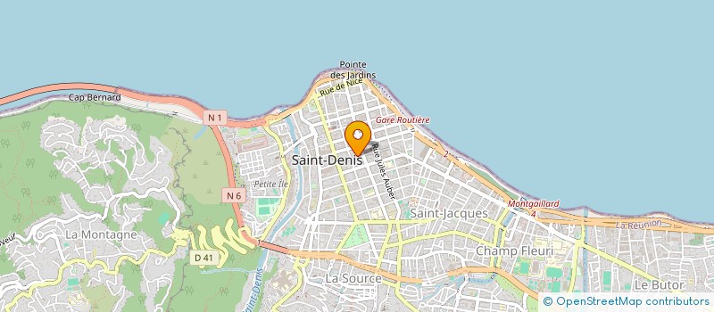 localisation de l'entreprise SCI LA GARRIGUE à SAINT-DENIS