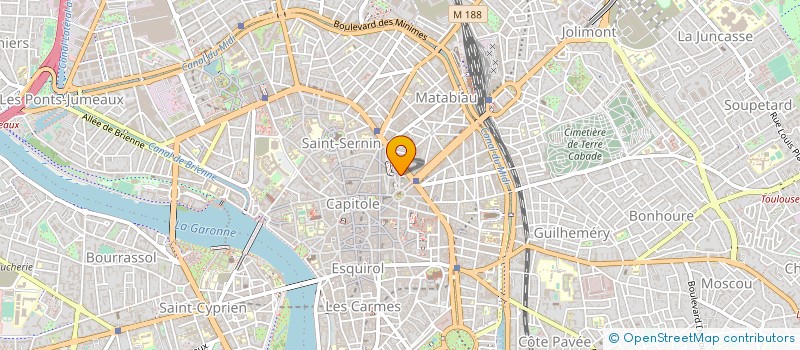 localisation de l'entreprise SCI LA GASCOGNE à TOULOUSE