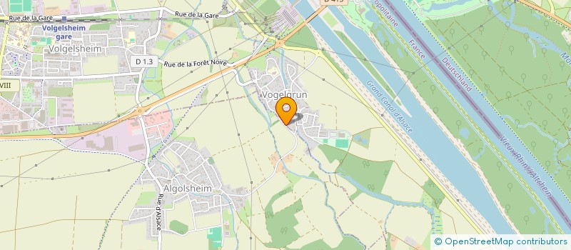 localisation de l'entreprise SCI LA GAUMAISE 2  VOGELGRUN