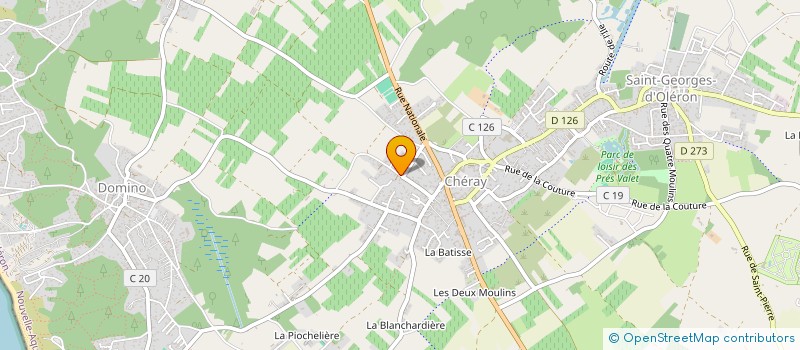 localisation de l'entreprise SCI LA GAUTRELLE  SAINT GEORGES D'OLERON