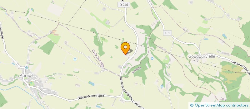 localisation de l'entreprise SCI LA GAVARRE  L'ISLE-JOURDAIN