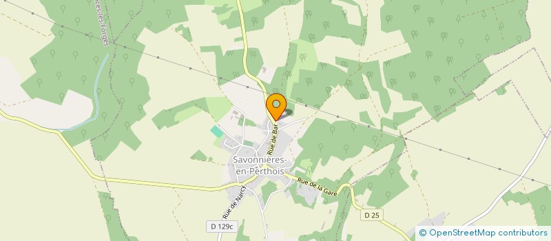 localisation de l'entreprise SCI LA GELINOTTE à JUVIGNY-EN-PERTHOIS