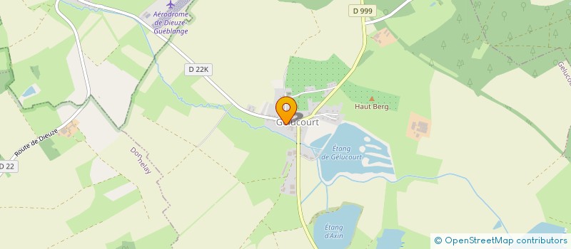 localisation de l'entreprise SCI LA GELUCOURTOISE  GELUCOURT