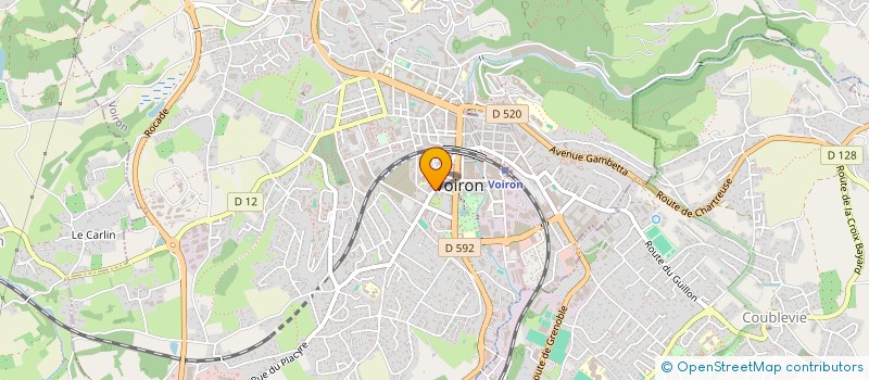 localisation de l'entreprise SCI LA GENEVOISE à VOIRON