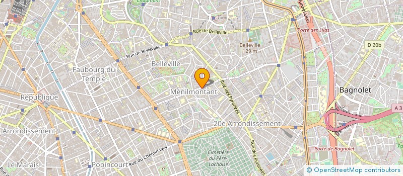 localisation de l'entreprise SCI LA GEODE  PARIS