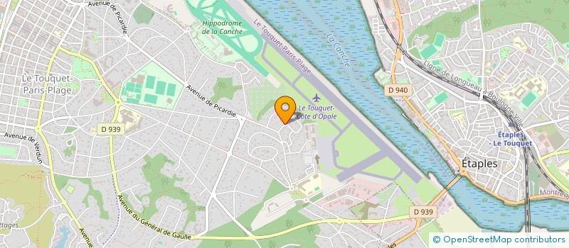 localisation de l'entreprise SCI LA GEODE  LE TOUQUET-PARIS-PLAGE