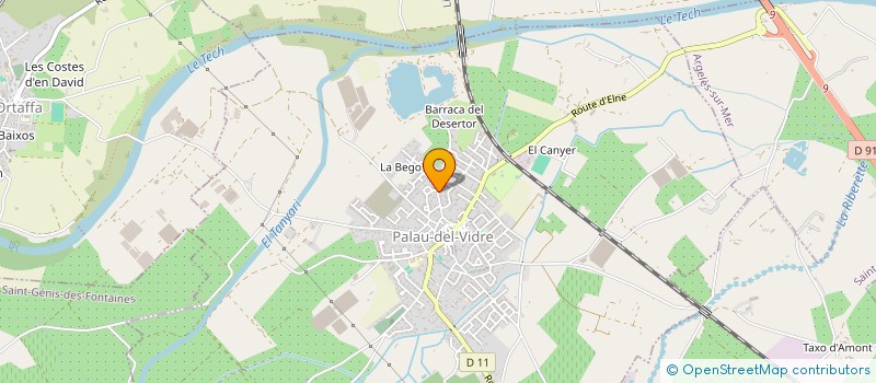 localisation de l'entreprise SCI LA GERBE à SAINT-ANDRE