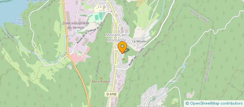localisation de l'entreprise SCI LA GEZONNETTE à MOIRANS-EN-MONTAGNE