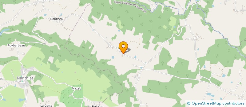 localisation de l'entreprise SCI LA GILARDIE  CHALAIS