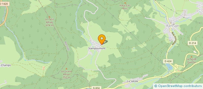 localisation de l'entreprise SCI LA GILLIGUIERE  RANRUPT