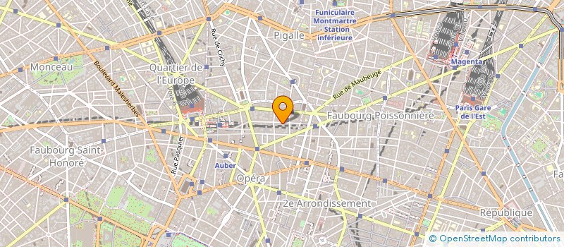 localisation de l'entreprise SCI LA GINESTA  PARIS