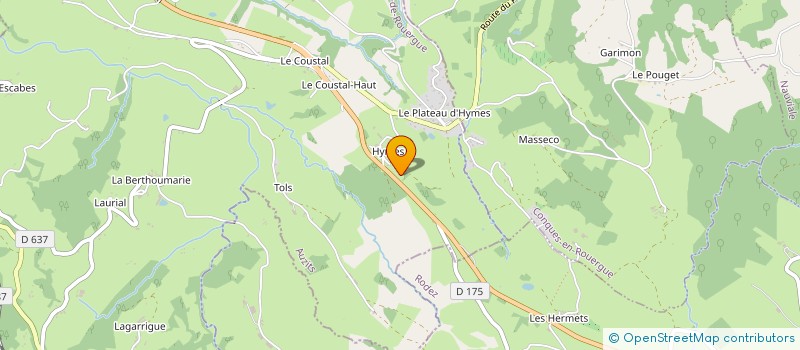 localisation de l'entreprise SCI LA GINESTE  AUZITS