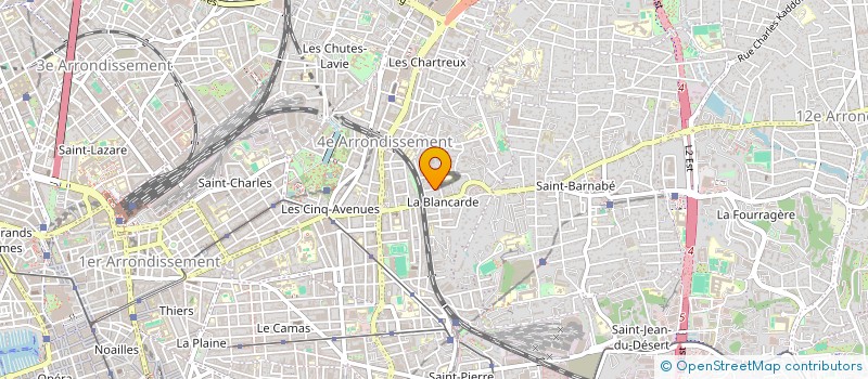 localisation de l'entreprise SCI LA GINESTIERE à MARSEILLE