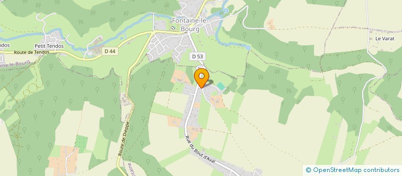 localisation de l'entreprise SCI LA GIRAFE  SAINT-GEORGES-SUR-FONTAINE