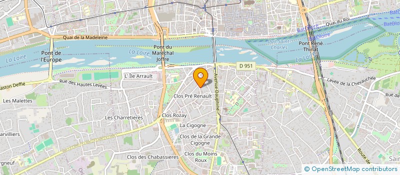 localisation de l'entreprise SCI LA GIRAUDIERE à ORLEANS