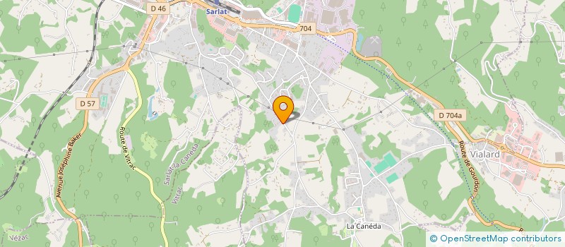 localisation de l'entreprise SCI LA GIRAYGNE à SARLAT-LA-CANEDA