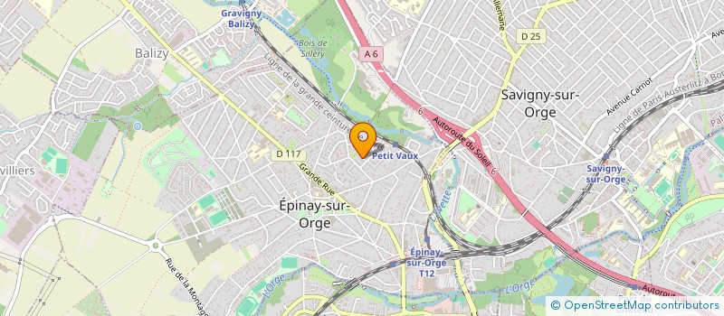 localisation de l'entreprise SCI LA GIRONDE  EPINAY-SUR-ORGE