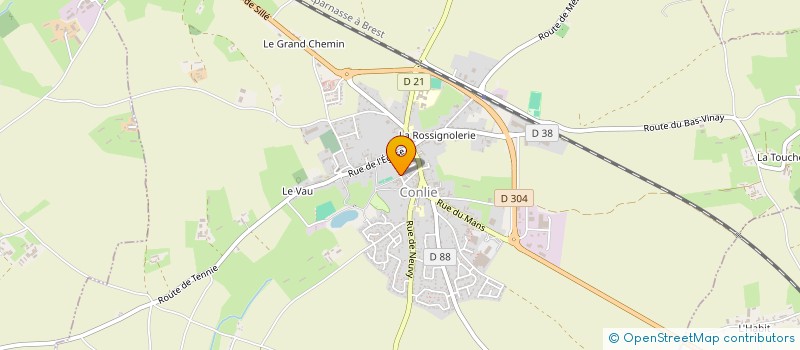 localisation de l'entreprise SCI LA GIRONDE CONLINOISE  CONLIE