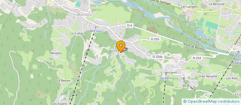localisation de l'entreprise SCI LA GLIERE DE L'ETELLEY à SAMOENS