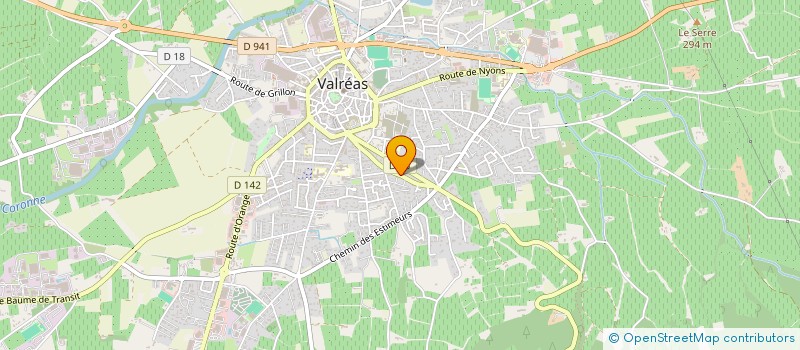 localisation de l'entreprise SCI LA GLORIETTE à VALREAS