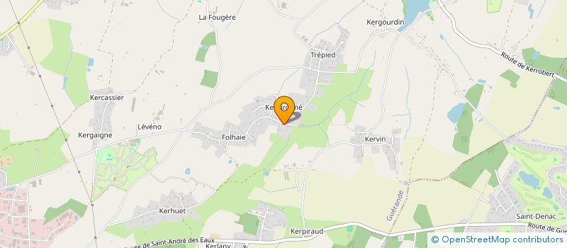 localisation de l'entreprise SCI LA GM  GUERANDE