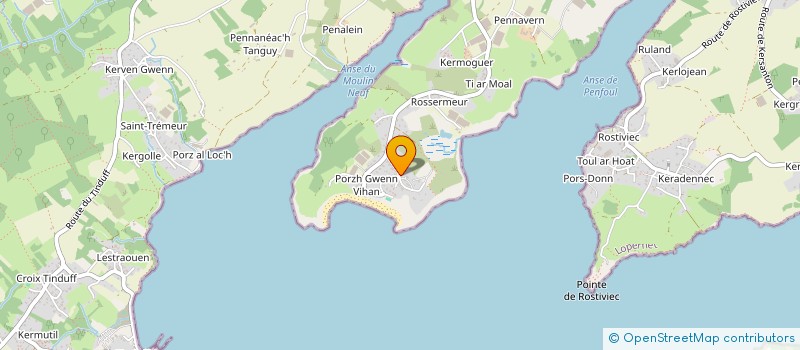 localisation de l'entreprise SCI LA GODILLE  PLOUGASTEL-DAOULAS