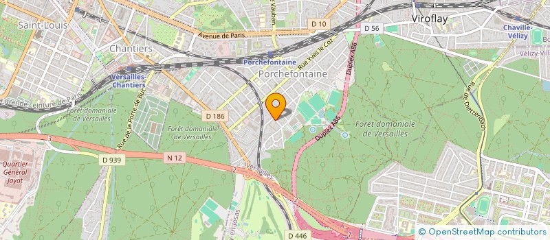 localisation de l'entreprise SCI LA GOLLIERE à VERSAILLES