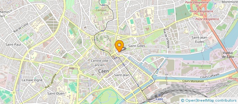 localisation de l'entreprise SCI LA GOUBINIERE à CAEN
